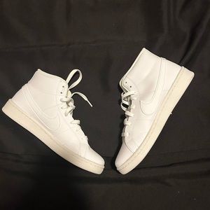 White Nike sneakers